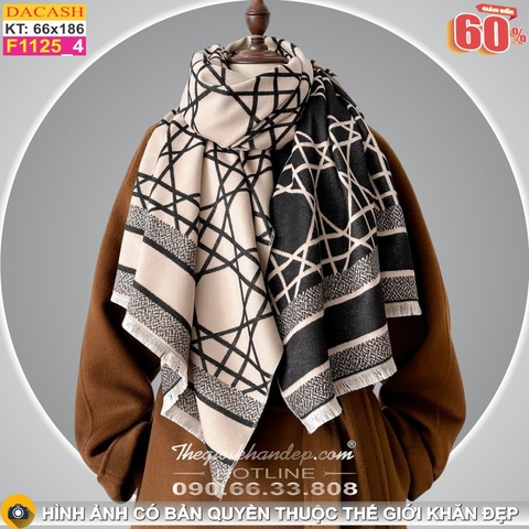 Khăn Choàng Cổ Cashmere Cao Cấp Thế Giới Khăn Đẹp CASHMERE F1125_4