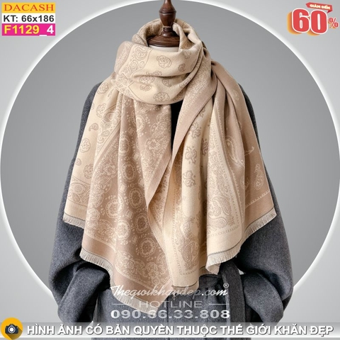 Khăn Choàng Cổ Cashmere Cao Cấp Thế Giới Khăn Đẹp CASHMERE F1129_4