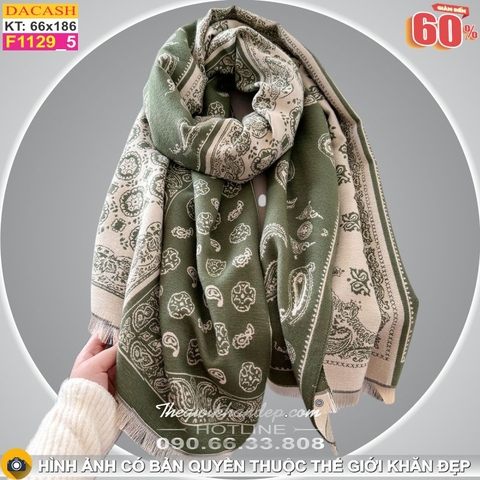 Khăn Choàng Cổ Cashmere Cao Cấp Thế Giới Khăn Đẹp CASHMERE F1129_5