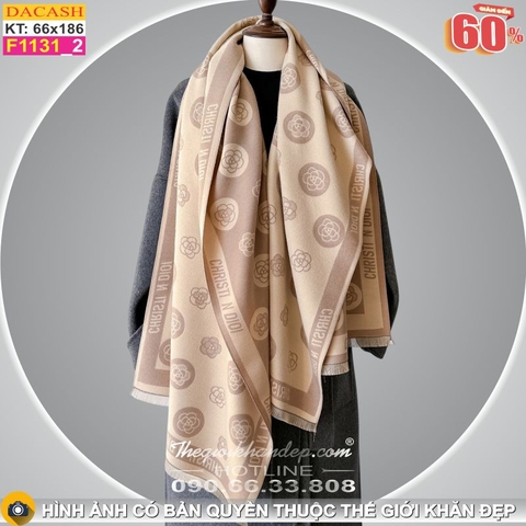 Khăn Choàng Cổ Cashmere Cao Cấp Thế Giới Khăn Đẹp CASHMERE F1131_2