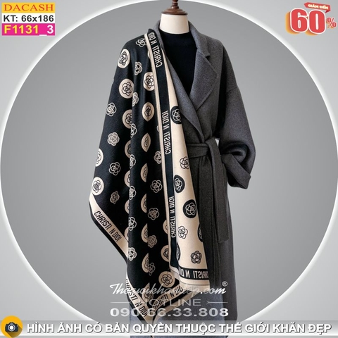 Khăn Choàng Cổ Cashmere Cao Cấp Thế Giới Khăn Đẹp CASHMERE F1131_3