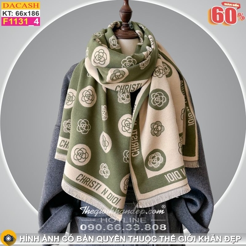 Khăn Choàng Cổ Cashmere Cao Cấp Thế Giới Khăn Đẹp CASHMERE F1131_4