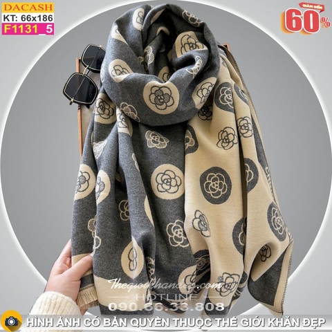 Khăn Choàng Cổ Cashmere Cao Cấp Thế Giới Khăn Đẹp CASHMERE F1131_5