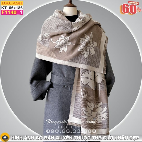 Khăn Choàng Cổ Cashmere Cao Cấp Thế Giới Khăn Đẹp CASHMERE F1140_1