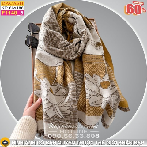 Khăn Choàng Cổ Cashmere Cao Cấp Thế Giới Khăn Đẹp CASHMERE F1140_5