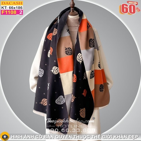Khăn Choàng Cổ Cashmere Cao Cấp Thế Giới Khăn Đẹp CASHMERE F1108_2