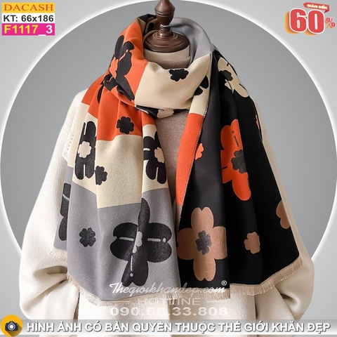 Khăn Choàng Cổ Cashmere Cao Cấp Thế Giới Khăn Đẹp CASHMERE F1117_3