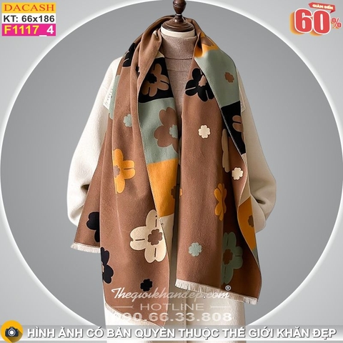 Khăn Choàng Cổ Cashmere Cao Cấp Thế Giới Khăn Đẹp CASHMERE F1117_4
