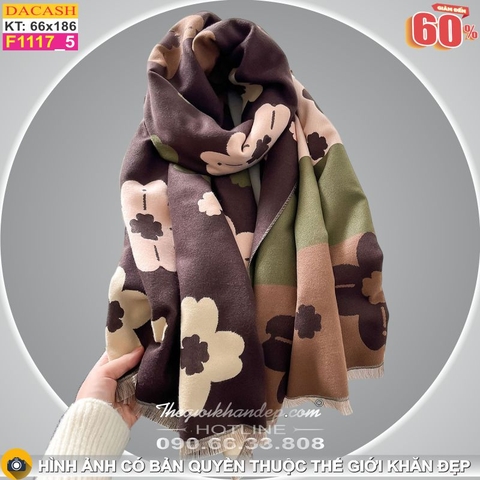 Khăn Choàng Cổ Cashmere Cao Cấp Thế Giới Khăn Đẹp CASHMERE F1117_5
