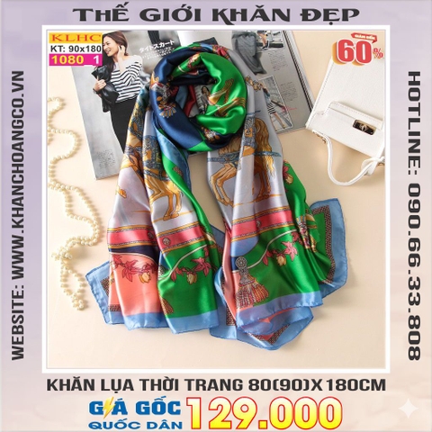 Khăn Choàng Cổ Lụa Thời Trang Thế Giới Khăn Đẹp KLHC 1031_1