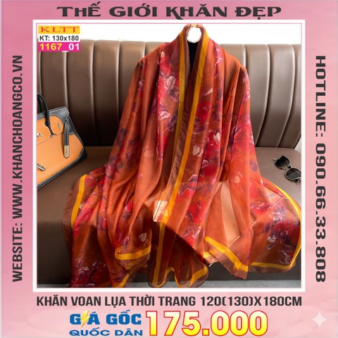 Khăn Lụa Tơ Tằm Thế Giới Khăn Đẹp cao cấp KLTT 167_01