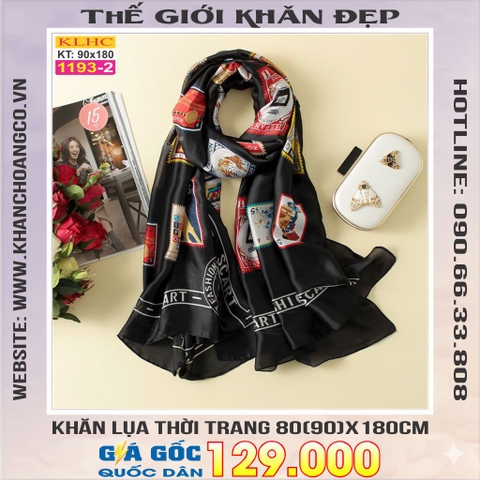 Khăn Choàng Cổ Lụa Thời Trang Thế Giới Khăn Đẹp KLHC 1079_1