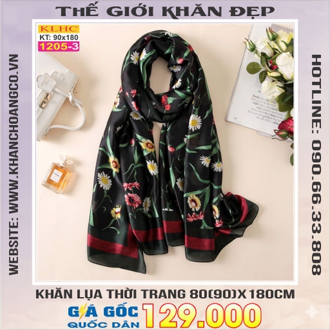 Khăn Choàng Cổ Lụa Thời Trang Thế Giới Khăn Đẹp KLHC 1098_3