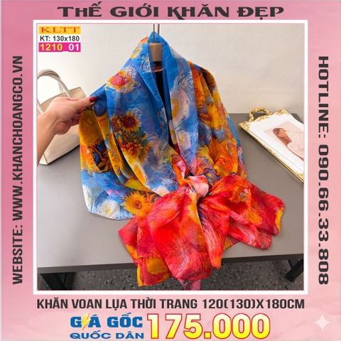 Khăn Lụa Tơ Tằm Thế Giới Khăn Đẹp cao cấp KLTT 210_01