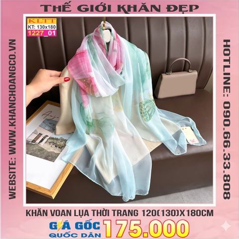 Khăn Lụa Tơ Tằm Thế Giới Khăn Đẹp cao cấp KLTT 227_01