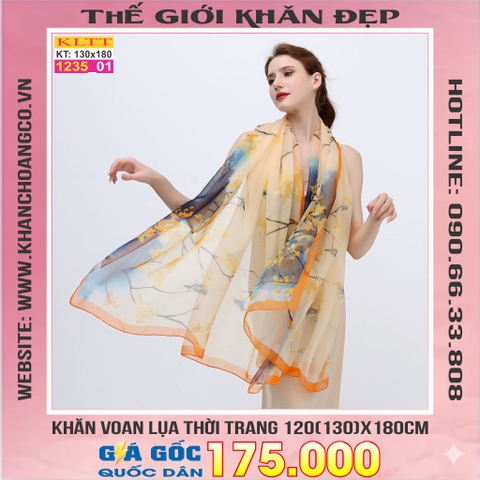 Khăn Lụa Tơ Tằm Thế Giới Khăn Đẹp cao cấp KLTT 235_01