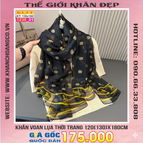 Khăn Lụa Tơ Tằm Thế Giới Khăn Đẹp cao cấp KLTT 239_01