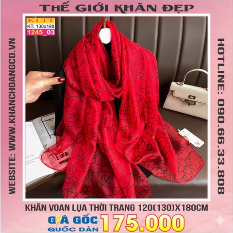 Khăn Lụa Tơ Tằm Thế Giới Khăn Đẹp cao cấp KLTT 245_03