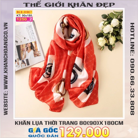 Khăn Choàng Cổ Lụa Thời Trang Thế Giới Khăn Đẹp KLHC 1055_2