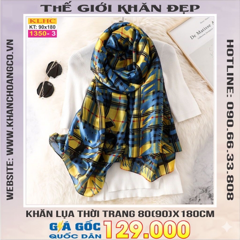 Khăn Choàng Cổ Lụa Thời Trang Thế Giới Khăn Đẹp KLHC 1091_3