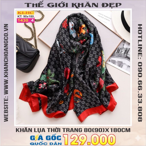 Khăn Choàng Cổ Lụa Thời Trang Thế Giới Khăn Đẹp KLHC 1053_4