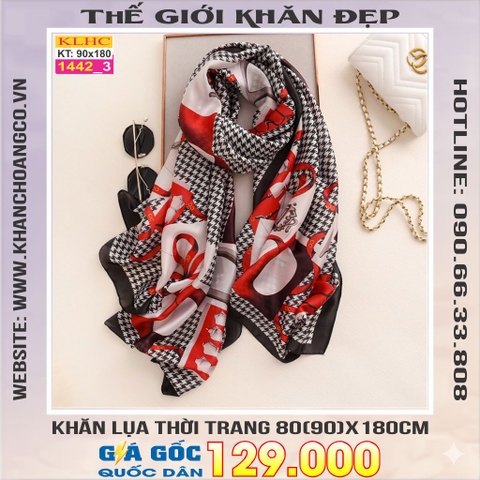 Khăn Choàng Cổ Lụa Thời Trang Thế Giới Khăn Đẹp KLHC 1134_3