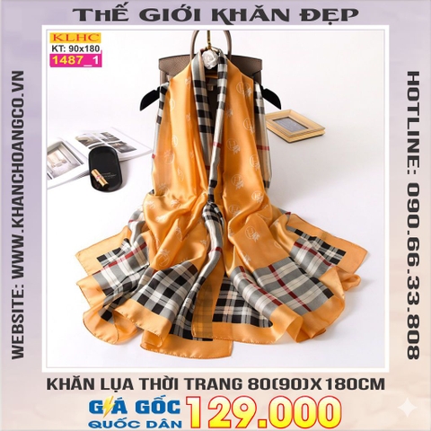Khăn Choàng Cổ Lụa Thời Trang Thế Giới Khăn Đẹp KLHC 1135_1