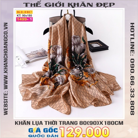 Khăn Choàng Cổ Lụa Thời Trang Thế Giới Khăn Đẹp KLHC 1132_1