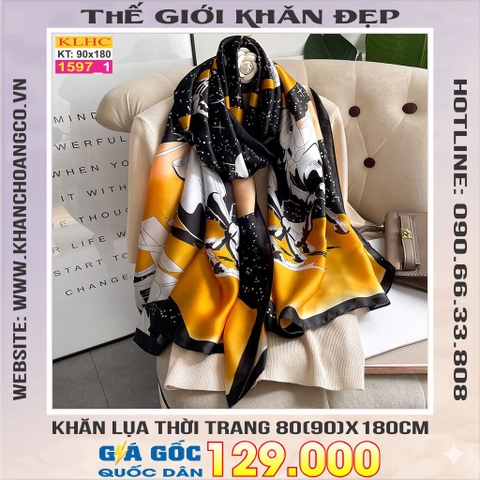 Khăn Choàng Cổ Lụa Thời Trang Thế Giới Khăn Đẹp KLHC 1128_1