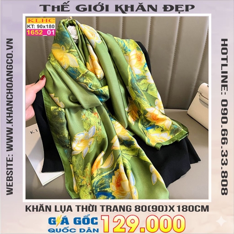 Khăn Choàng Cổ Lụa Thời Trang Thế Giới Khăn Đẹp KLHC 1067_2