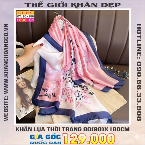 Khăn Choàng Cổ Lụa Thời Trang Thế Giới Khăn Đẹp KLHC 1116_1