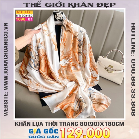 Khăn Choàng Cổ Lụa Thời Trang Thế Giới Khăn Đẹp KLHC 1121_1