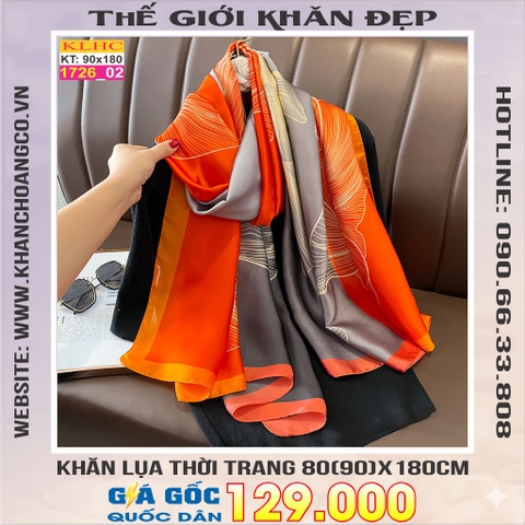 Khăn Choàng Cổ Lụa Thời Trang Thế Giới Khăn Đẹp KLHC 1095_2