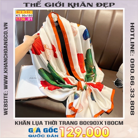 Khăn Choàng Cổ Lụa Thời Trang Thế Giới Khăn Đẹp KLHC 1105_1