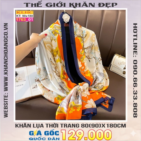 Khăn Choàng Cổ Lụa Thời Trang Thế Giới Khăn Đẹp KLHC 1037_1