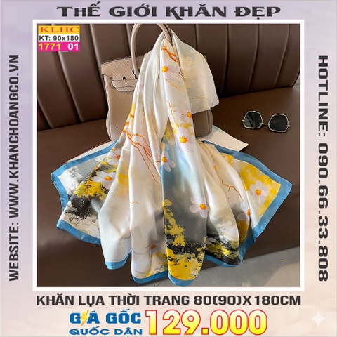 Khăn Choàng Cổ Lụa Thời Trang Thế Giới Khăn Đẹp KLHC 1068_1