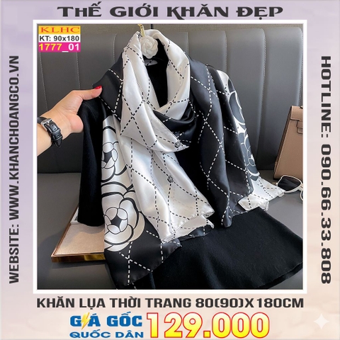 Khăn Choàng Cổ Lụa Thời Trang Thế Giới Khăn Đẹp KLHC 1082_1