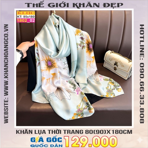 Khăn Choàng Cổ Lụa Thời Trang Thế Giới Khăn Đẹp KLHC 1117_2