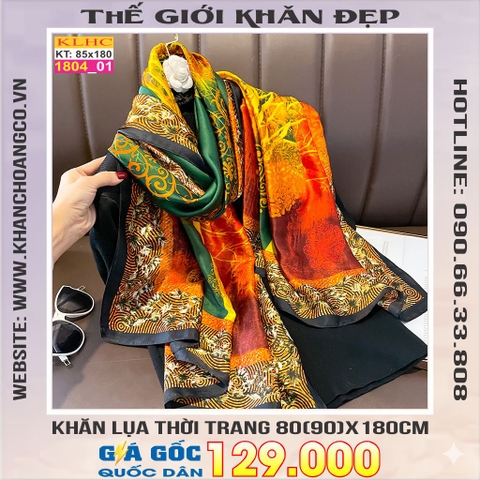 Khăn Choàng Cổ Lụa Thời Trang Thế Giới Khăn Đẹp KLHC 1065_1