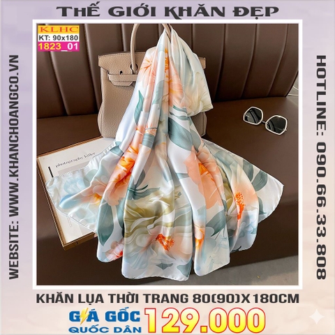 Khăn Choàng Cổ Lụa Thời Trang Thế Giới Khăn Đẹp KLHC 1066_1