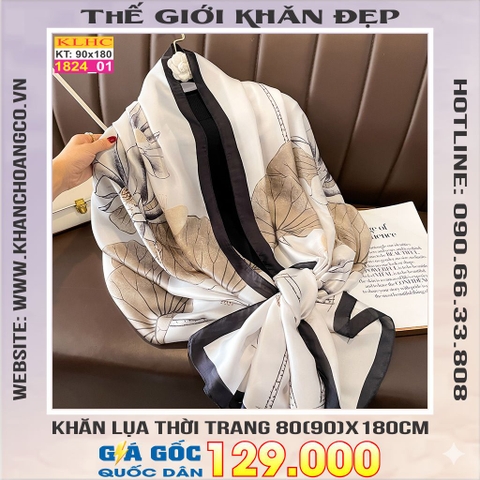 Khăn Choàng Cổ Lụa Thời Trang Thế Giới Khăn Đẹp KLHC 1060_1