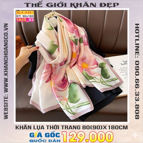 Khăn Choàng Cổ Lụa Thời Trang Thế Giới Khăn Đẹp KLHC 1056_3
