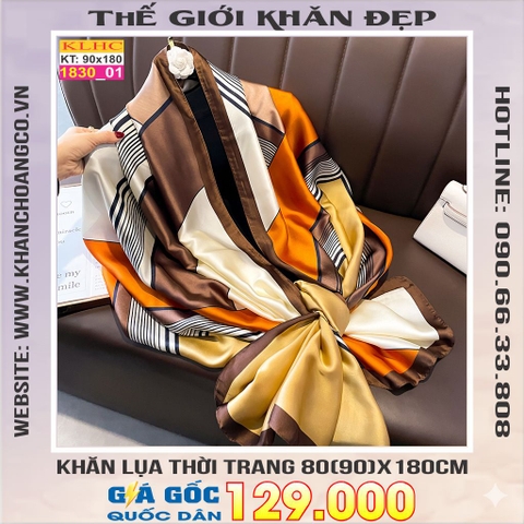 Khăn Choàng Cổ Lụa Thời Trang Thế Giới Khăn Đẹp KLHC 1046_1