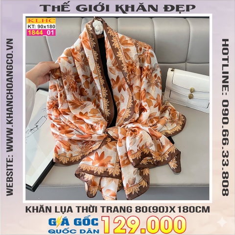 Khăn Choàng Cổ Lụa Thời Trang Thế Giới Khăn Đẹp KLHC 1011_1