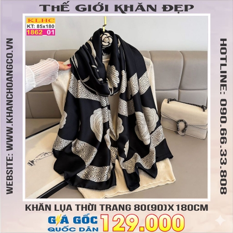 Khăn Choàng Cổ Lụa Thời Trang Thế Giới Khăn Đẹp KLHC 1088_1