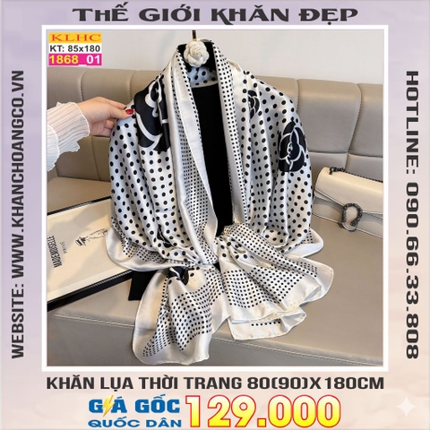 Khăn Choàng Cổ Lụa Thời Trang Thế Giới Khăn Đẹp KLHC 1084_1