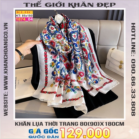 Khăn Choàng Cổ Lụa Thời Trang Thế Giới Khăn Đẹp KLHC 1058_4