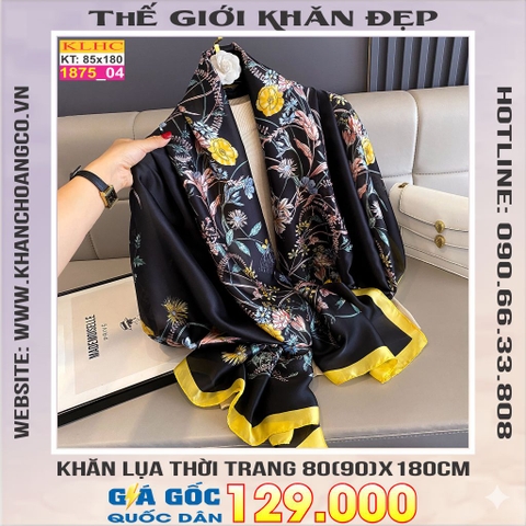 Khăn Choàng Cổ Lụa Thời Trang Thế Giới Khăn Đẹp KLHC 1057_4