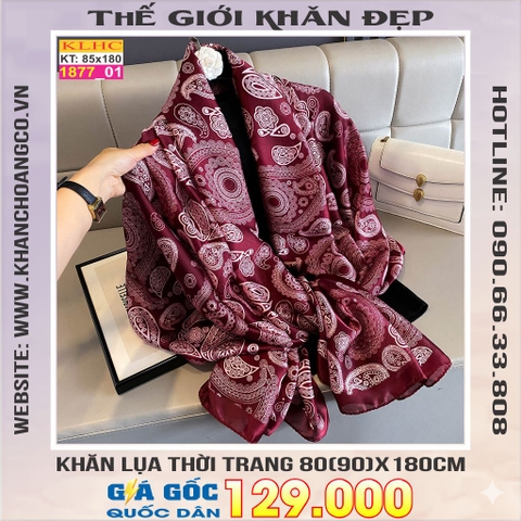 Khăn Choàng Cổ Lụa Thời Trang Thế Giới Khăn Đẹp KLHC 1051_1