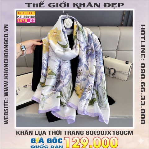 Khăn Choàng Cổ Lụa Thời Trang Thế Giới Khăn Đẹp KLHC 1048_3